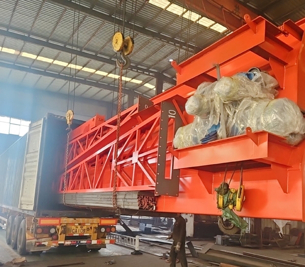 雙梁起重機(jī)發(fā)貨現(xiàn)場